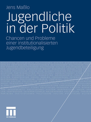 cover image of Jugendliche in der Politik
